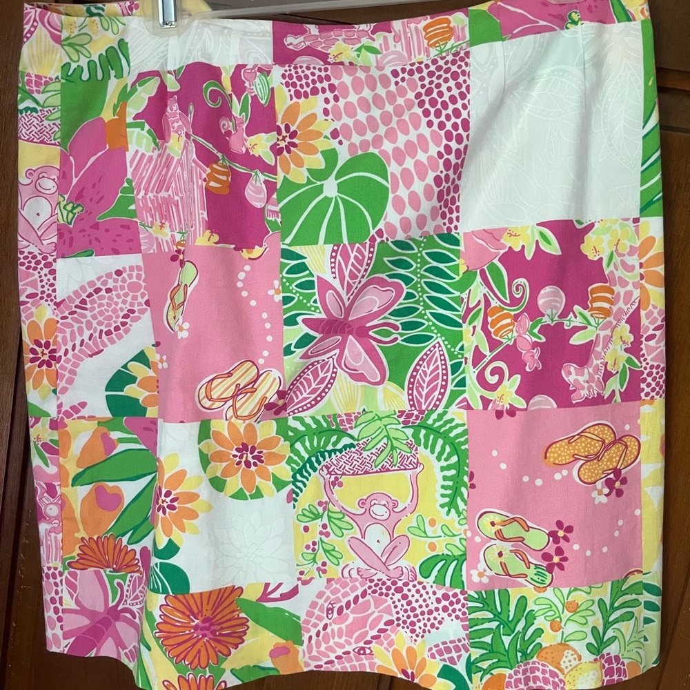 Lilly Pulitzer White Label skirt!